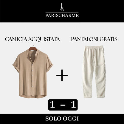 Duo di Lino: Camicia acquistata, pants in omaggio!