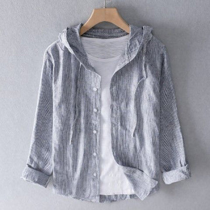 Sudadera con capucha de lino Chelsea