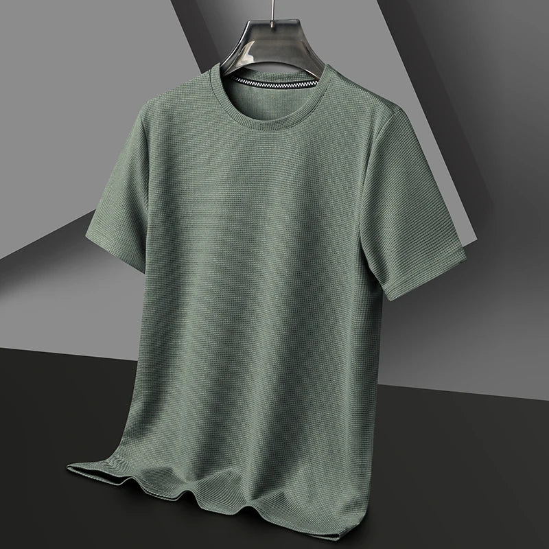 Camiseta de punto gofre Hype Premium