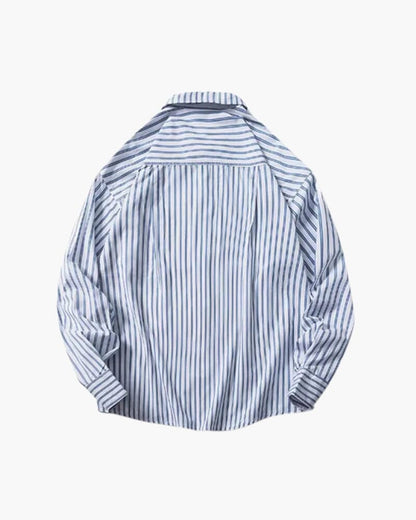 Oversized Striped Shirt