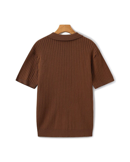 Premium Ribbed Polo