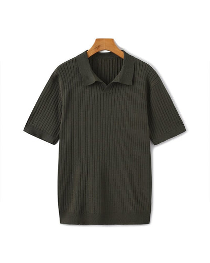 Premium Ribbed Polo