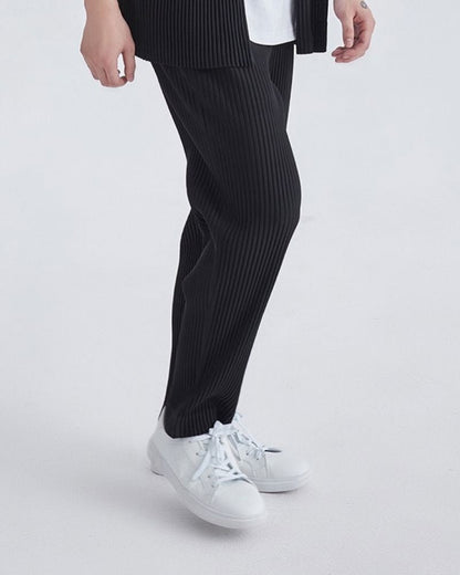 Ribbed Cotton Trousers