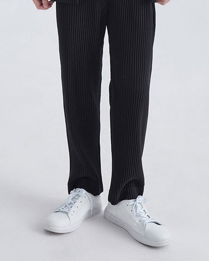 Ribbed Cotton Trousers