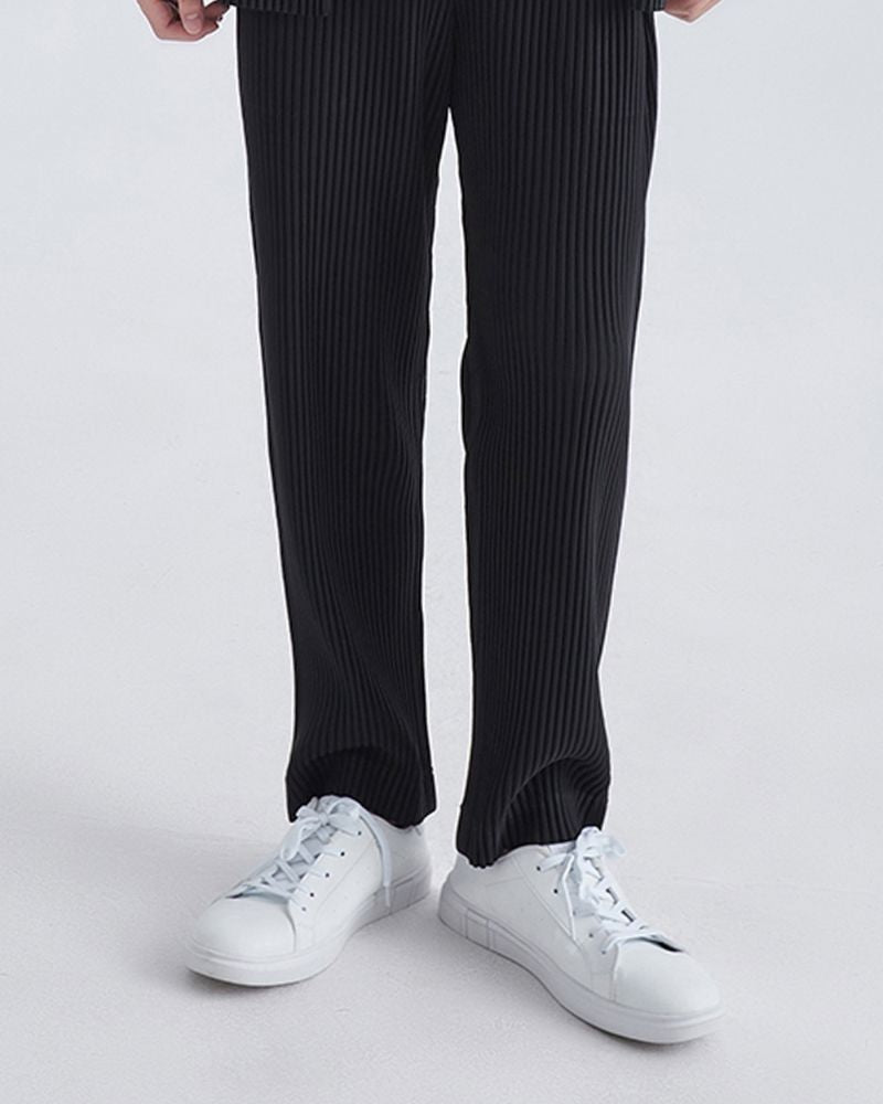 Ribbed Cotton Trousers