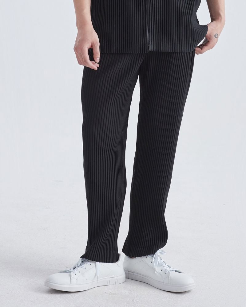 Ribbed Cotton Trousers