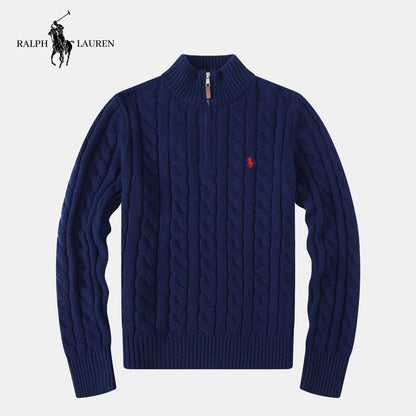 RL Cashmere Cable Sweater (CLEARANCE)