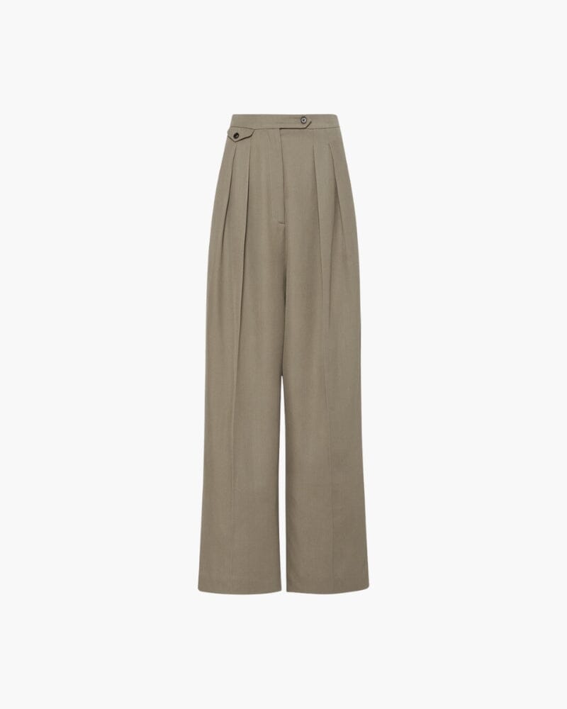 Woolen Oversized Trousers