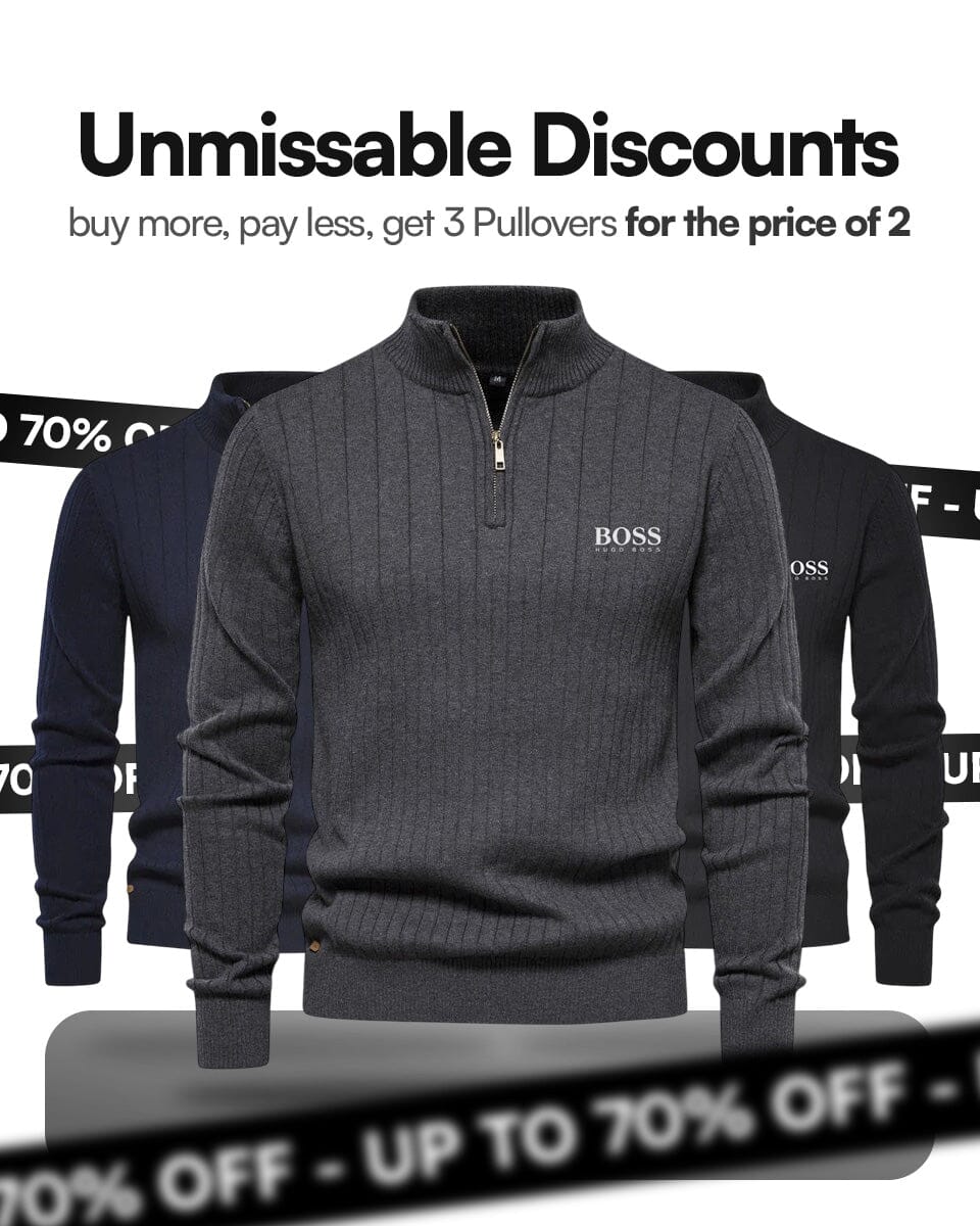 Zipped Pullover ( CLEARENCE SALE )