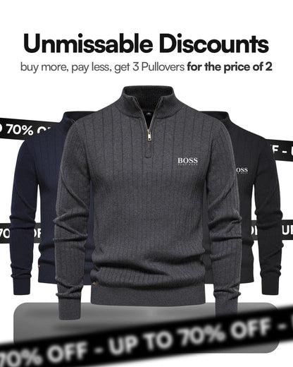 Zipped Pullover ( CLEARENCE SALE )