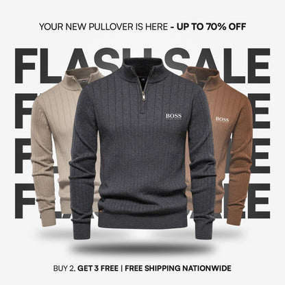 Zipped Pullover ( CLEARENCE SALE )