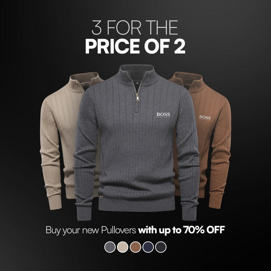 Zipped Pullover ( CLEARENCE SALE )